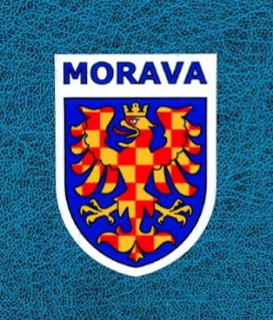 Moravský znak, 60 mm na výšku, samolepka